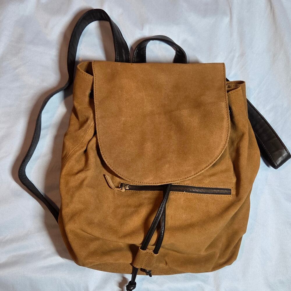Mark and Graham great condition suede backpack.